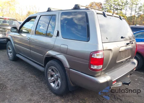 2004 Nissan Pathfinder Le Platinum from USA, damaged, VIN JN8DR09Y44W908815